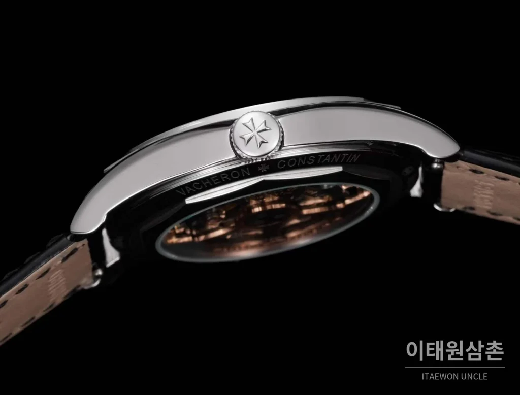 바쉐론콘스탄틴 피프티식스 스틸 그레이다이얼 오토매틱 40mm 화이트 (2)
