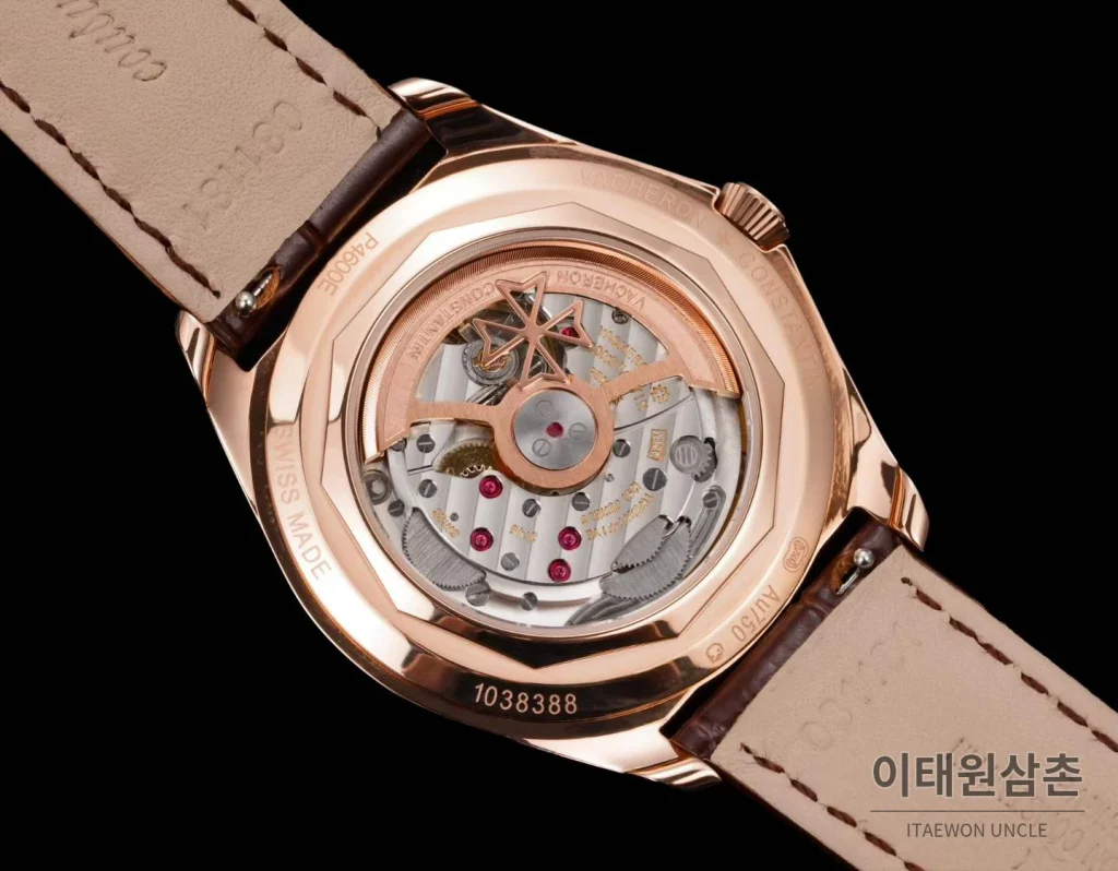 바쉐론콘스탄틴 피프티식스 스틸 실버골드다이얼 오토매틱 40mm
