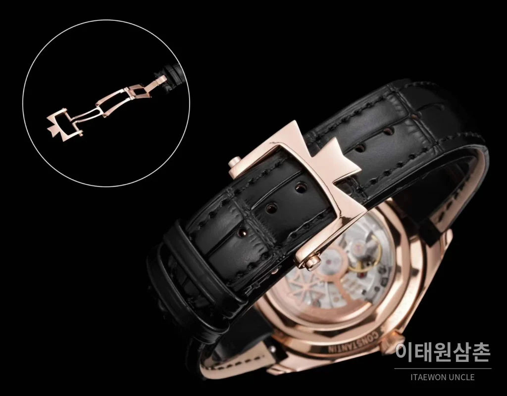 바쉐론콘스탄틴 피프티식스 스틸 블랙다이얼 오토매틱 40mm