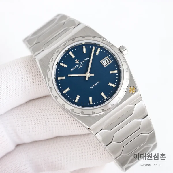 바쉐론콘스탄틴 히스토릭 222 스틸 블루다이얼 오토매틱 37mm 바쉐론콘스탄틴 히스토릭 222 스틸 블루다이얼 오토매틱 37mm