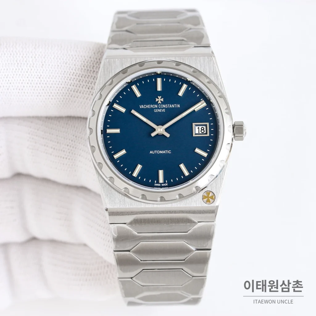 바쉐론콘스탄틴 히스토릭 222 스틸 블루다이얼 오토매틱 37mm