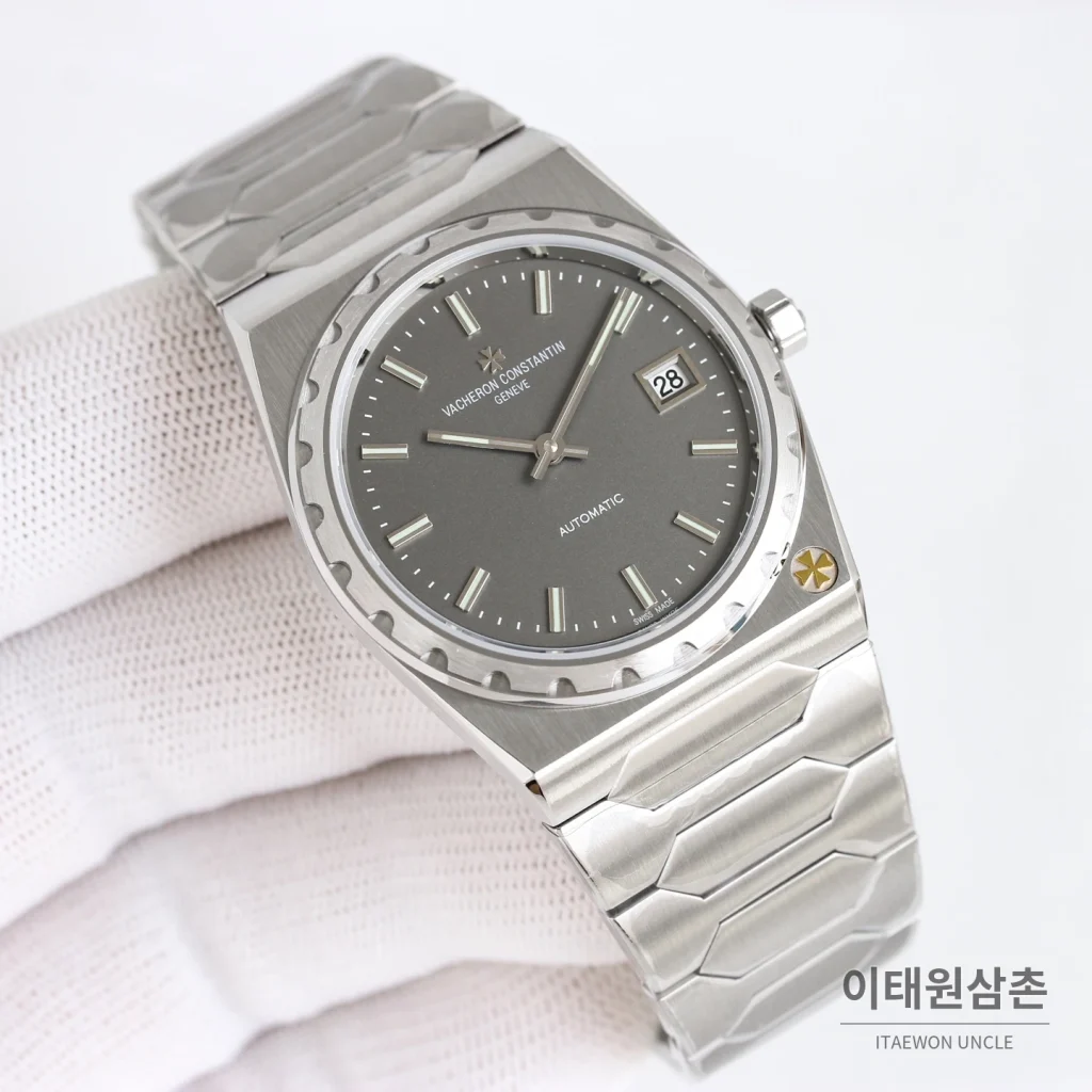바쉐론콘스탄틴 히스토릭 222 스틸 블루다이얼 오토매틱 37mm