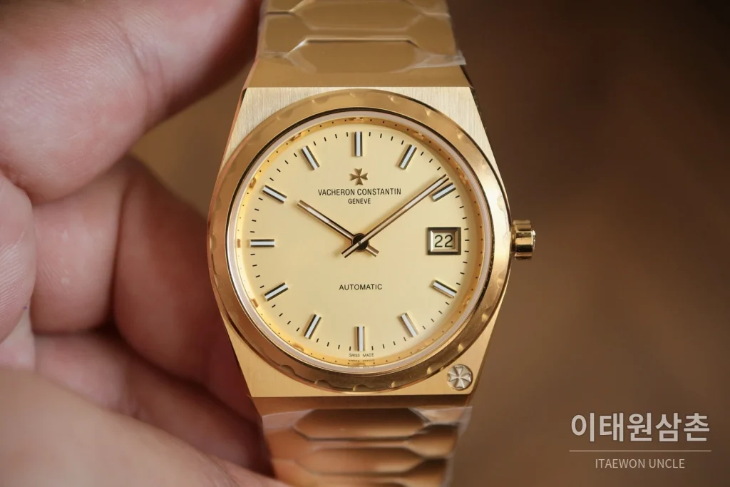 바쉐론콘스탄틴 히스토릭 222 스틸 브레이슬릿 오토매틱 37mm 실버 (2)