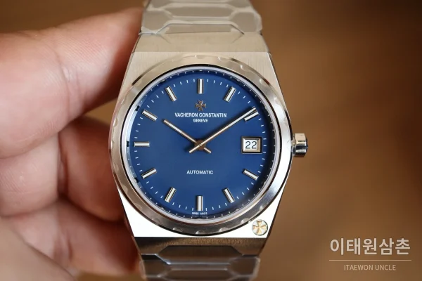 바쉐론콘스탄틴 히스토릭 222 스틸 브레이슬릿 오토매틱 37mm 실버 (3)