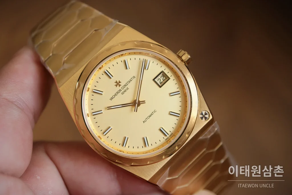 바쉐론콘스탄틴 히스토릭 222 스틸 브레이슬릿 오토매틱 37mm 실버 (2)