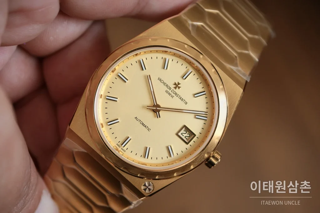 바쉐론콘스탄틴 히스토릭 222 스틸 브레이슬릿 오토매틱 37mm 실버 (2)