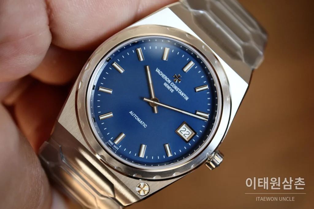 바쉐론콘스탄틴 히스토릭 222 스틸 브레이슬릿 오토매틱 37mm 실버 (3)