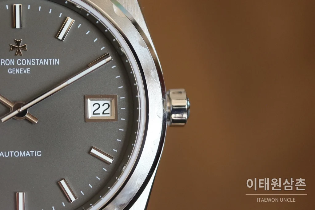 바쉐론콘스탄틴 히스토릭 222 스틸 브레이슬릿 오토매틱 37mm 실버