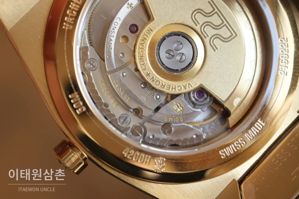 바쉐론콘스탄틴 히스토릭 222 스틸 브레이슬릿 오토매틱 37mm 실버 (2)