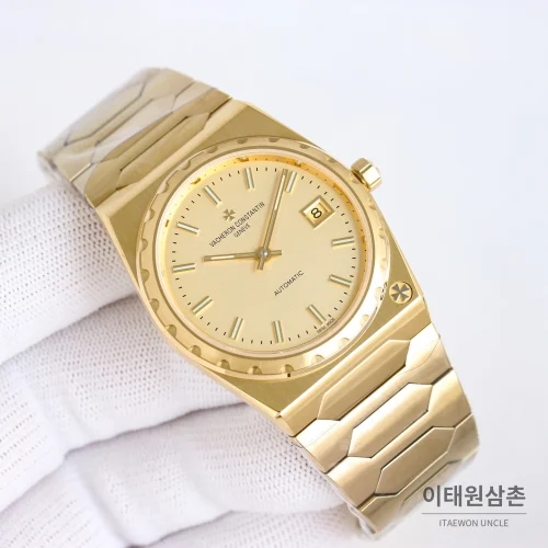 바쉐론콘스탄틴 히스토릭 222 스틸 옐로우골드베젤 골드다이얼 오토매틱 37mm 바쉐론콘스탄틴 히스토릭 222 스틸 옐로우골드베젤 골드다이얼 오토매틱 37mm