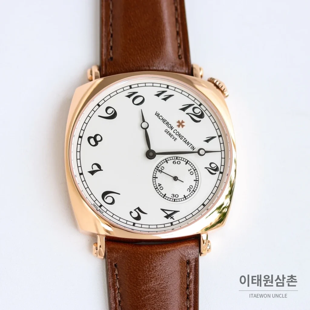 바쉐론콘스탄틴 히스토릭 아메리칸 1921 쿠션케이스 수동무브먼트 40mm