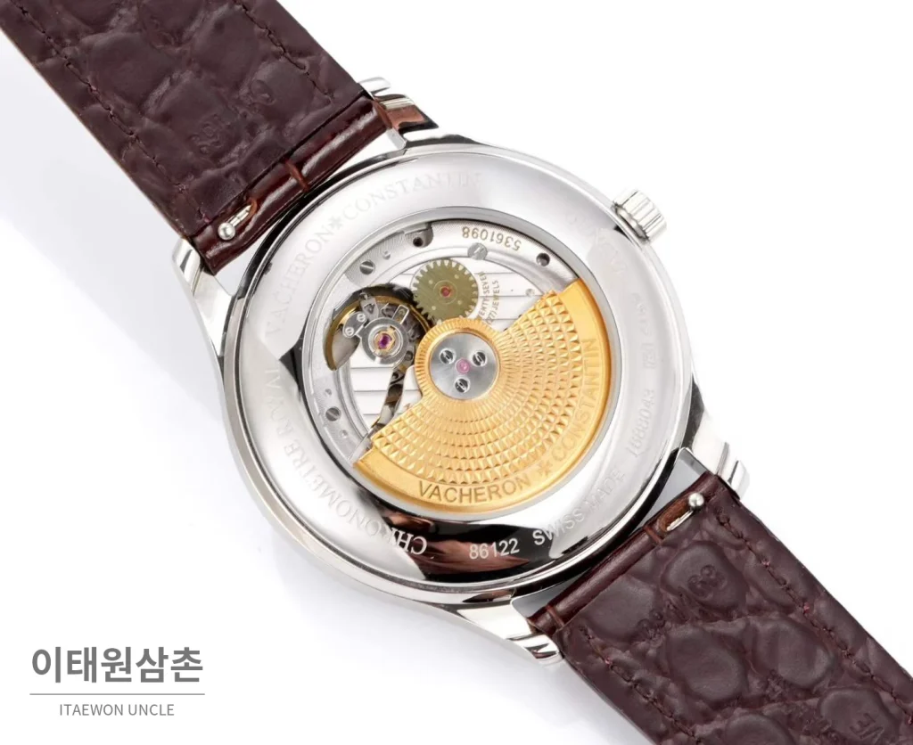 바쉐론콘스탄틴 메티에다르 아틀리에 캐비노티에 플래티넘 블루다이얼 오토매틱 40mm