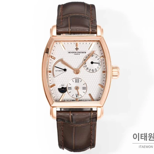 바쉐론콘스탄틴 말테 로즈골드 베젤 화이트다이얼 듀얼타임 오토매틱 48mm (2) 바쉐론콘스탄틴 말테 로즈골드 베젤 화이트다이얼 듀얼타임 오토매틱 48mm (2)