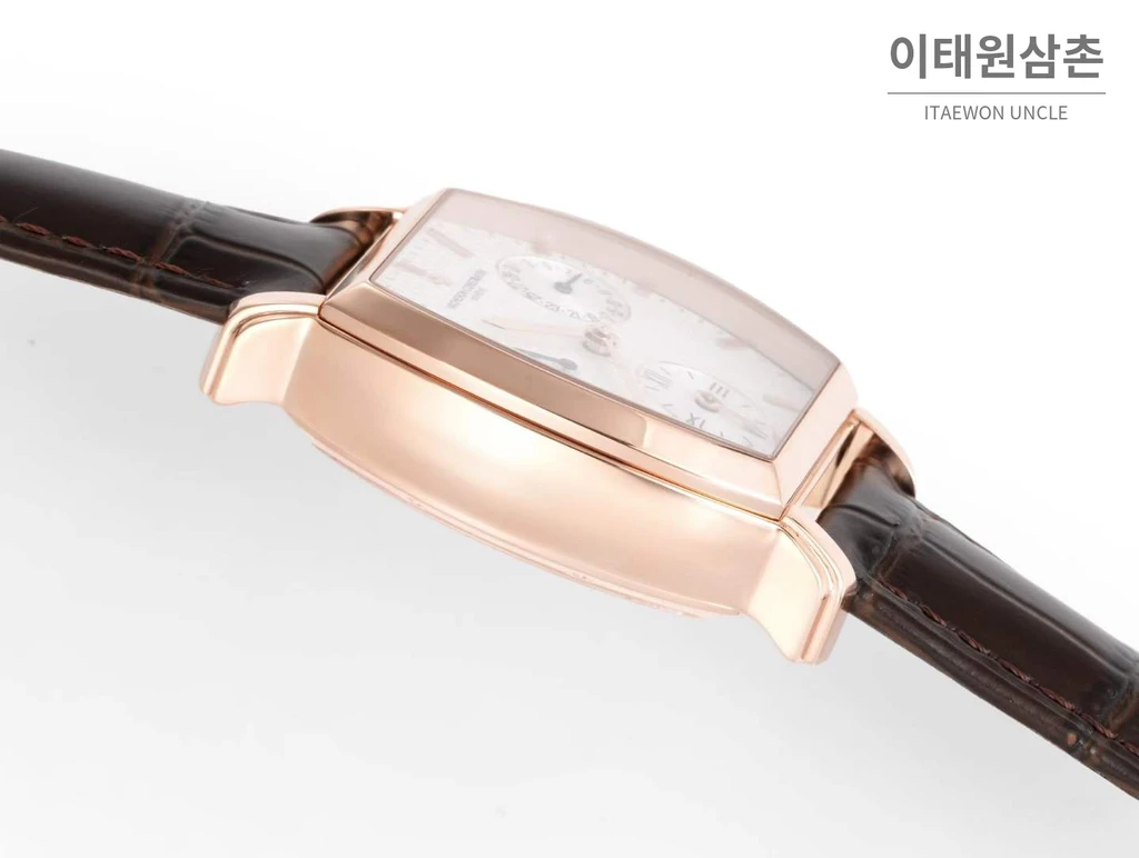 바쉐론콘스탄틴 말테 로즈골드 베젤 화이트다이얼 듀얼타임 오토매틱 48mm (2)