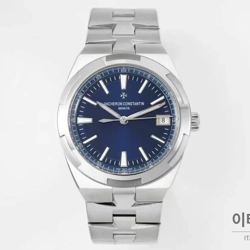 바쉐론콘스탄틴 콘스탄틴 오버시즈 4500 블루 다이얼 오토매틱 41mm