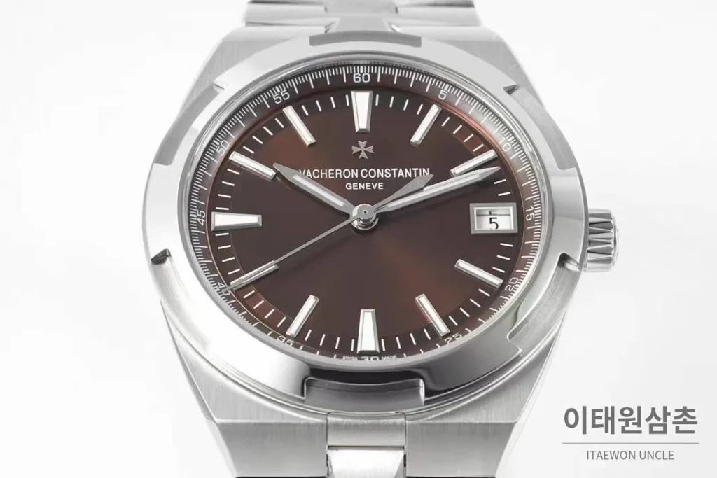 바쉐론콘스탄틴 콘스탄틴 오버시즈 4500 블루 다이얼 오토매틱 41mm (4)