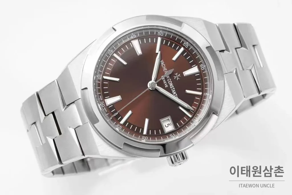 바쉐론콘스탄틴 콘스탄틴 오버시즈 4500 블루 다이얼 오토매틱 41mm (4)