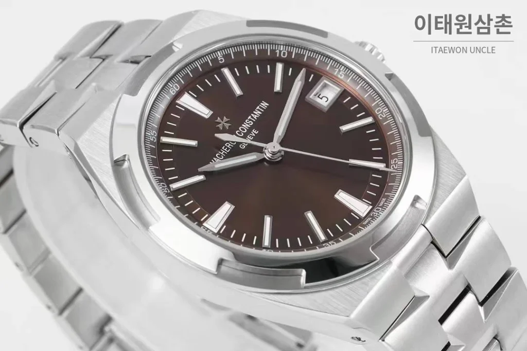 바쉐론콘스탄틴 콘스탄틴 오버시즈 4500 블루 다이얼 오토매틱 41mm (4)