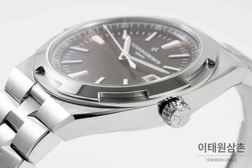 바쉐론콘스탄틴 콘스탄틴 오버시즈 4500 블루 다이얼 오토매틱 41mm (4)