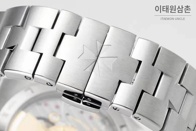 바쉐론콘스탄틴 콘스탄틴 오버시즈 4500 블루 다이얼 오토매틱 41mm (4)