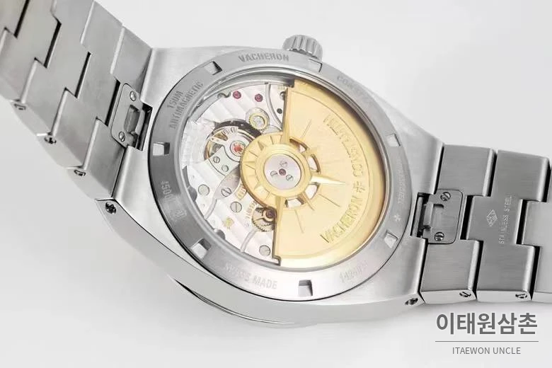 바쉐론콘스탄틴 콘스탄틴 오버시즈 4500 블루 다이얼 오토매틱 41mm (2)