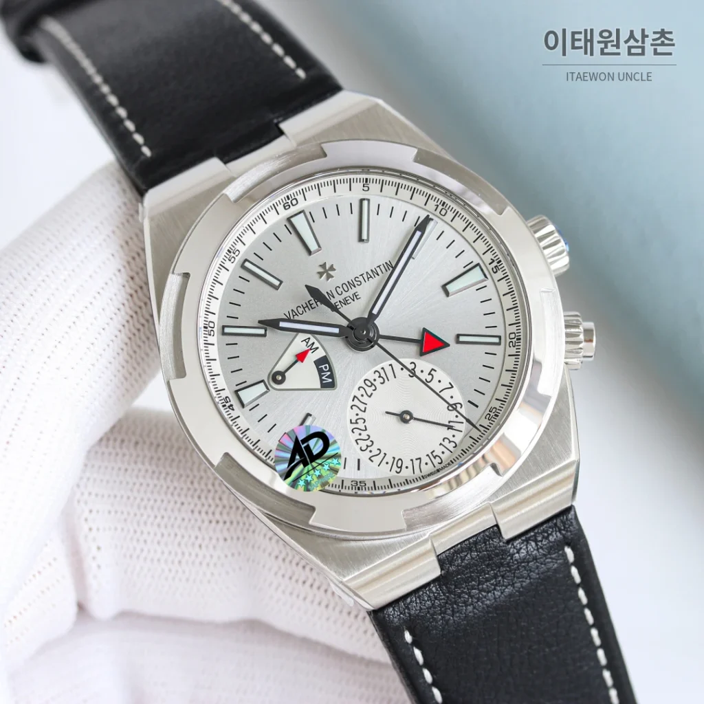 바쉐론콘스탄틴 오버시즈 듀얼타임 블루다이얼 오토매틱 41mm 7920V/210A-B334