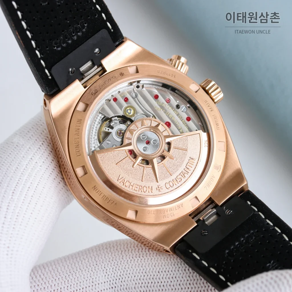 바쉐론콘스탄틴 오버시즈 듀얼타임 블루다이얼 오토매틱 41mm 7920V/210A-B334