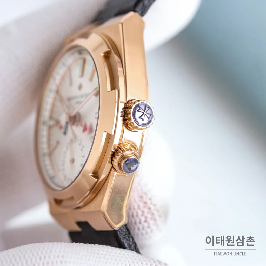 바쉐론콘스탄틴 오버시즈 듀얼타임 블루다이얼 오토매틱 41mm 7920V/210A-B334