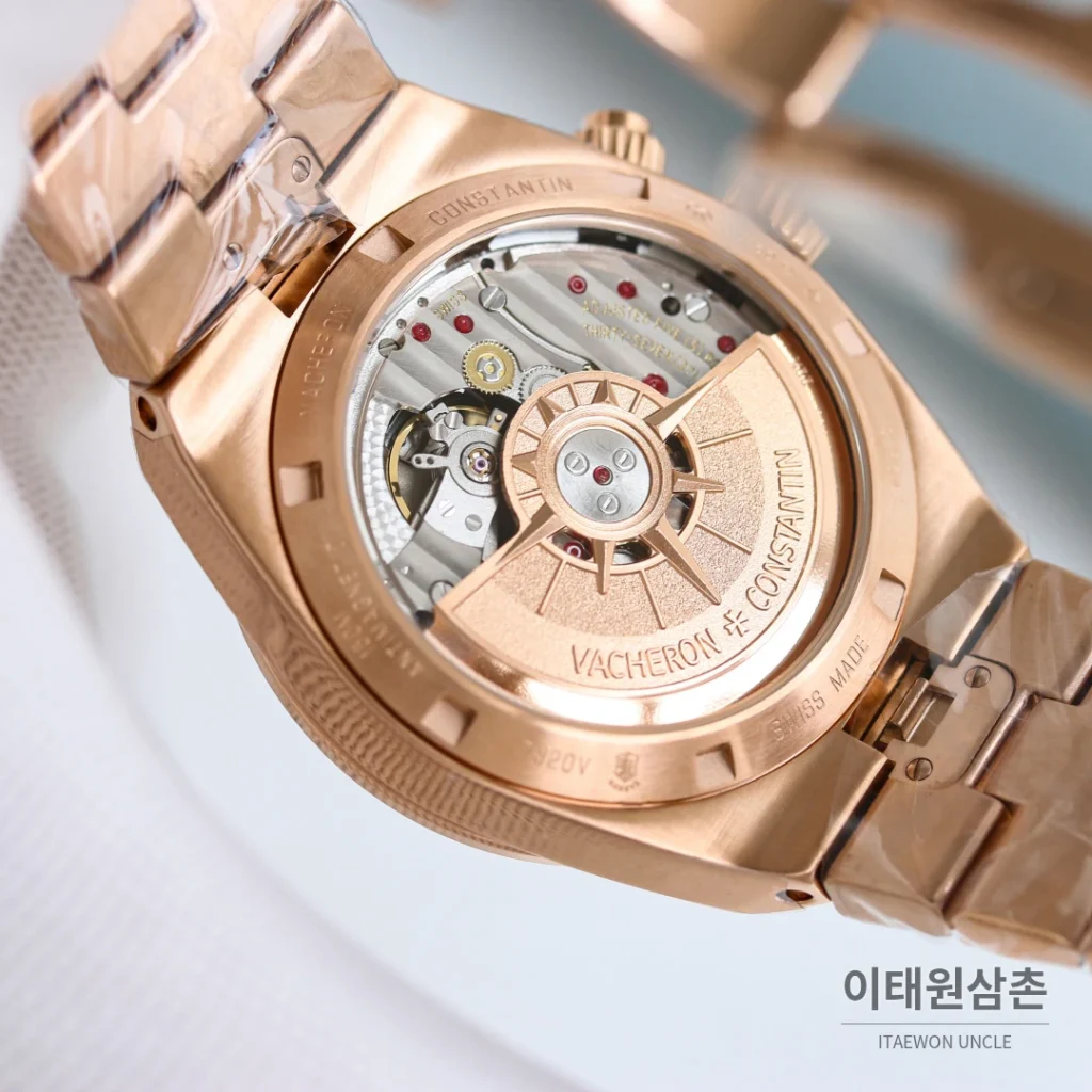 바쉐론콘스탄틴 오버시즈 듀얼타임 블루다이얼 오토매틱 41mm 7920V/210A-B334 스틸 브레이슬릿