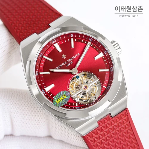 바쉐론콘스탄틴 오버시즈 스틸 블루다이얼 투르비용 러버 스트랩 오토매틱 42.5mm 바쉐론콘스탄틴 오버시즈 스틸 블루다이얼 투르비용 러버 스트랩 오토매틱 42.5mm