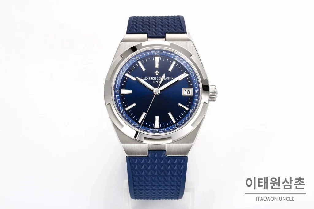 바쉐론콘스탄틴 오버시즈 스틸 선버스트 다이얼 오토매틱 41mm 4520V (3)