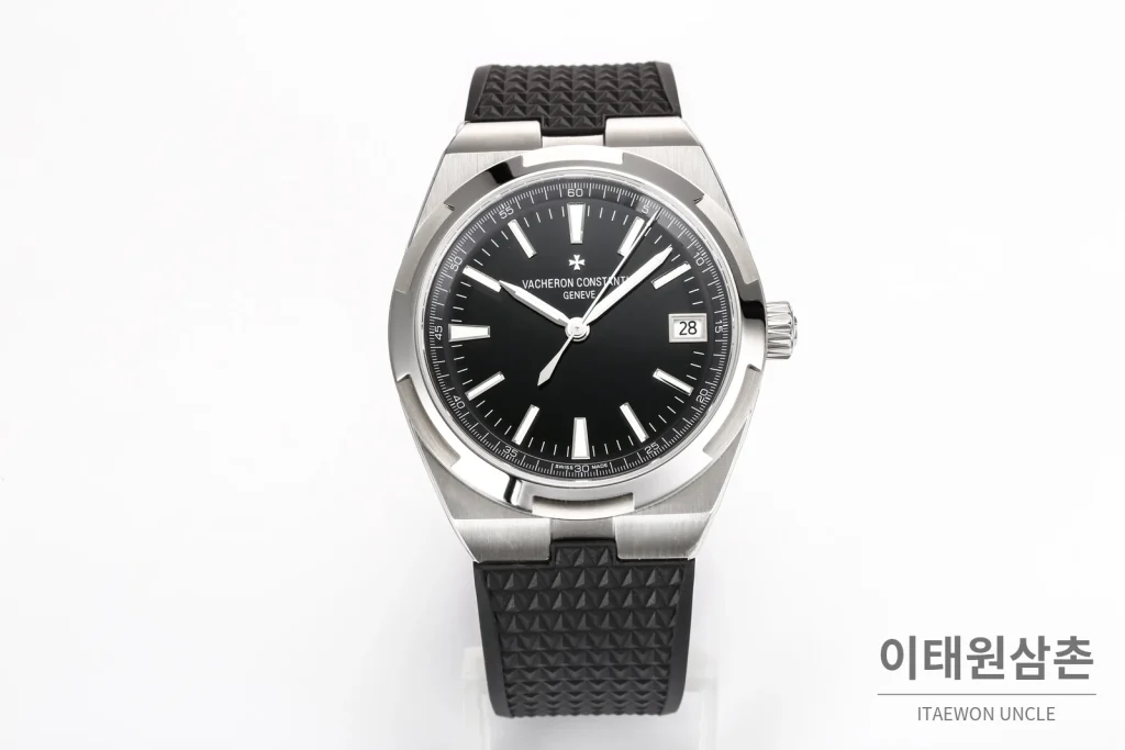 바쉐론콘스탄틴 오버시즈 스틸 선버스트 다이얼 오토매틱 41mm 4520V (3)