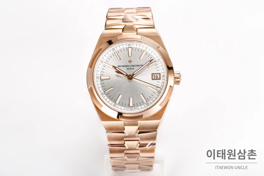 바쉐론콘스탄틴 오버시즈 스틸 선버스트 다이얼 오토매틱 41mm 4520V (2)