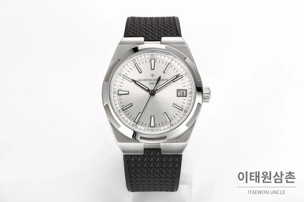 바쉐론콘스탄틴 오버시즈 스틸 선버스트 다이얼 오토매틱 41mm 4520V (3)