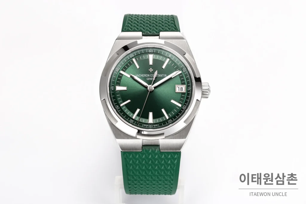 바쉐론콘스탄틴 오버시즈 스틸 선버스트 다이얼 오토매틱 41mm 4520V (3)