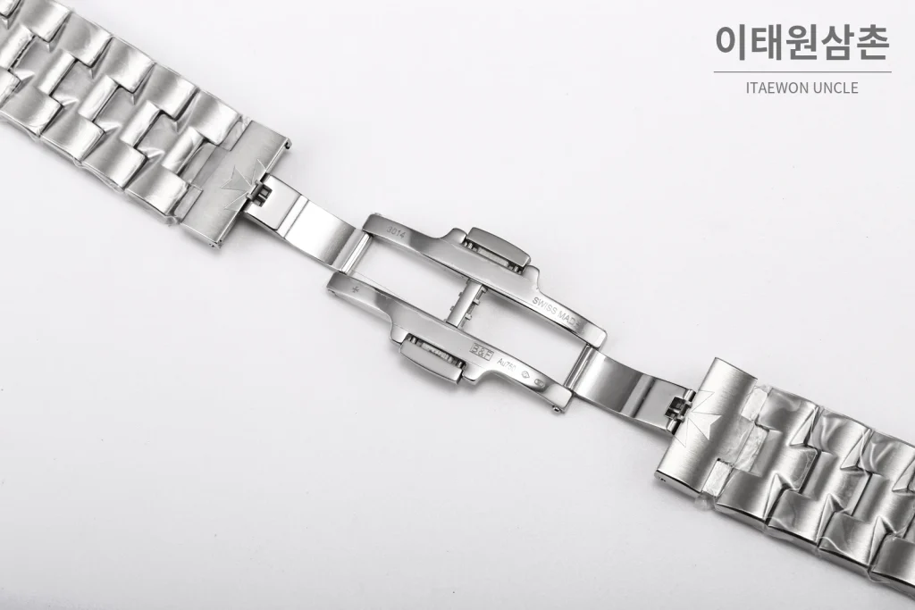 바쉐론콘스탄틴 오버시즈 스틸 선버스트 다이얼 오토매틱 41mm 4520V