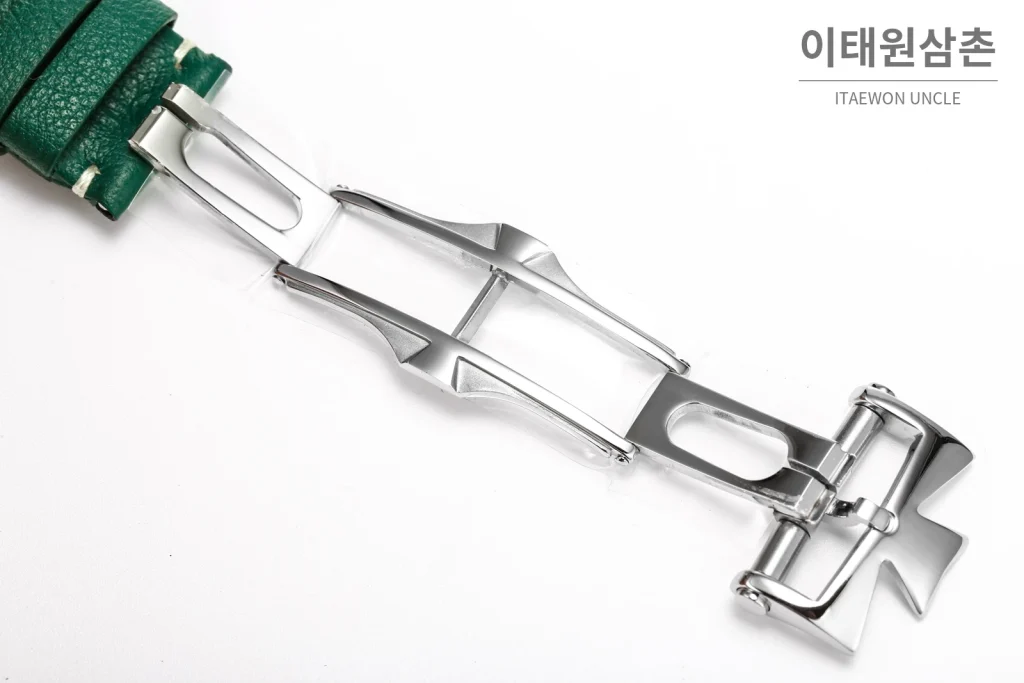 바쉐론콘스탄틴 오버시즈 스틸 선버스트 러버밴드 오토매틱 41mm 4520V