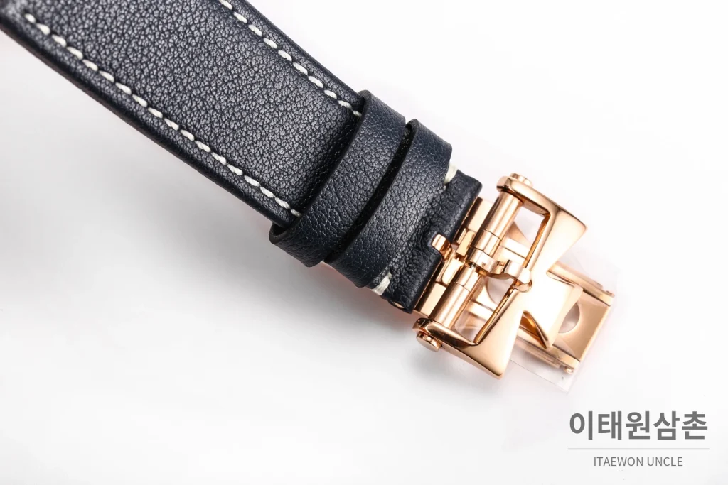 바쉐론콘스탄틴 오버시즈 스틸 선버스트 러버밴드 오토매틱 41mm 4520V (2)