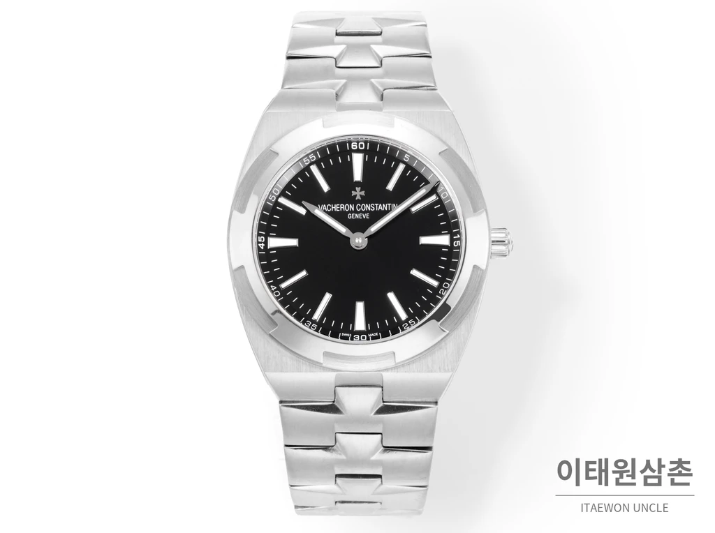 바쉐론콘스탄틴 오버시즈 울트라 씬 950 플래티넘 네이비다이얼 오토매틱 39.5mm