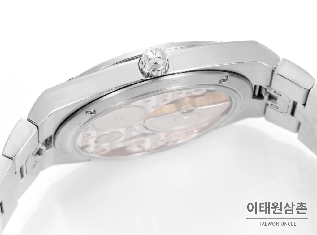 바쉐론콘스탄틴 오버시즈 울트라 씬 950 플래티넘 네이비다이얼 오토매틱 39.5mm