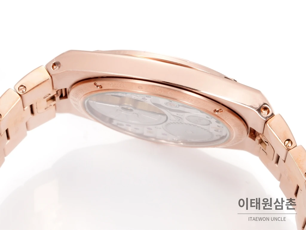 바쉐론콘스탄틴 오버시즈 울트라 씬 950 플래티넘 실버다이얼 오토매틱 39.5mm