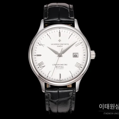 바쉐론콘스탄틴 패트리모니 316L 스틸 레더 오토매틱 40mm 화이트 다이얼 바쉐론콘스탄틴 패트리모니 316L 스틸 레더 오토매틱 40mm 화이트 다이얼