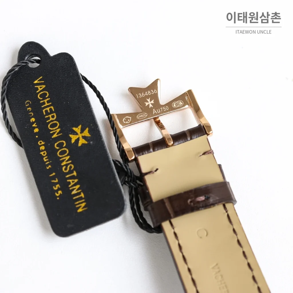 바쉐론콘스탄틴 패트리모니 오토매틱 38mm 화이트 다이얼