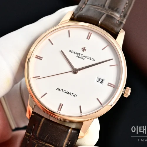 바쉐론콘스탄틴 패트리모니 울트라씬 실버다이얼 오토매틱 40mm