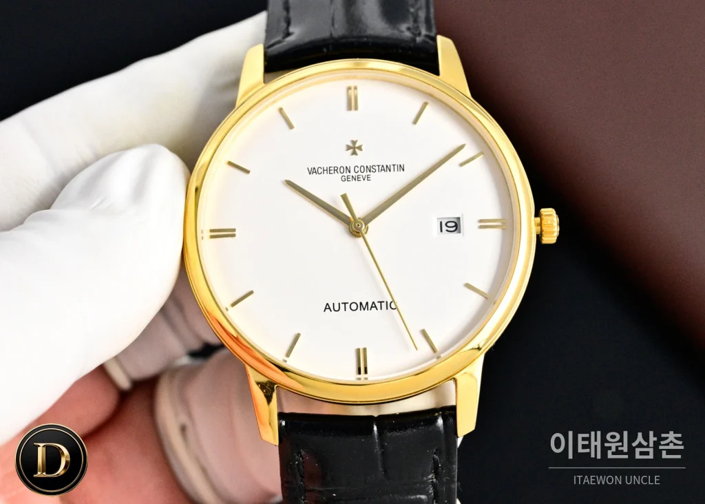 바쉐론콘스탄틴 패트리모니 울트라씬 실버다이얼 오토매틱 40mm