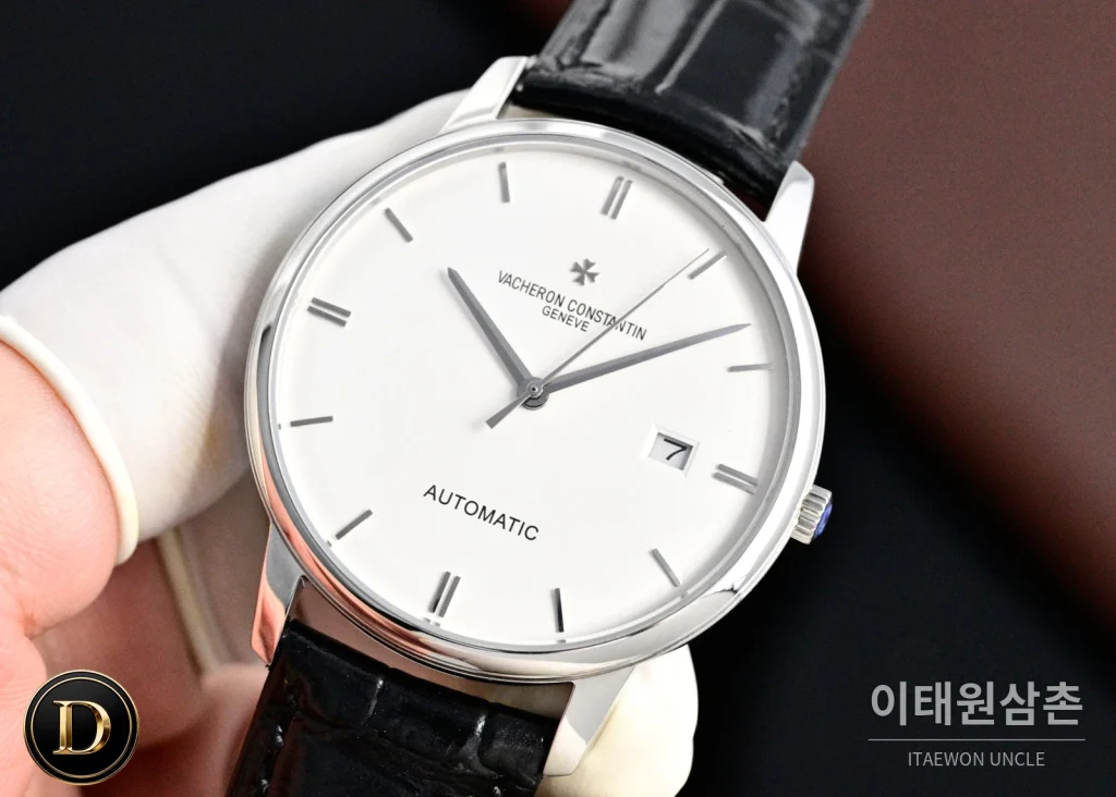 바쉐론콘스탄틴 패트리모니 울트라씬 실버다이얼 오토매틱 40mm