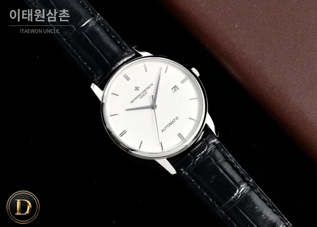 바쉐론콘스탄틴 패트리모니 울트라씬 실버다이얼 오토매틱 40mm