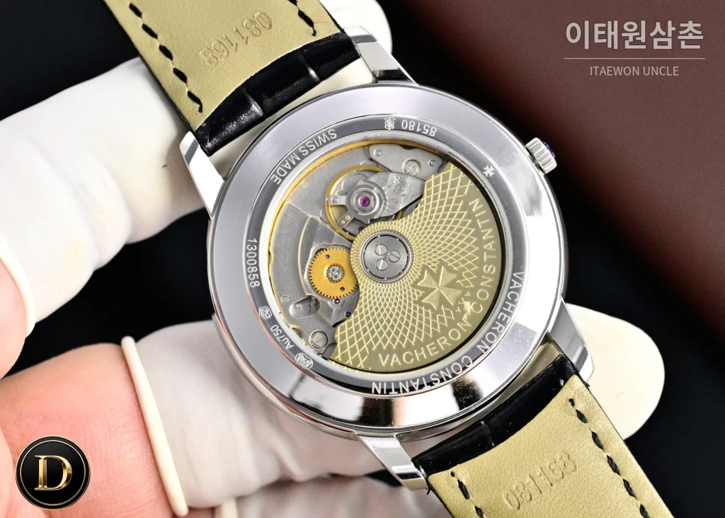 바쉐론콘스탄틴 패트리모니 울트라씬 실버다이얼 오토매틱 40mm