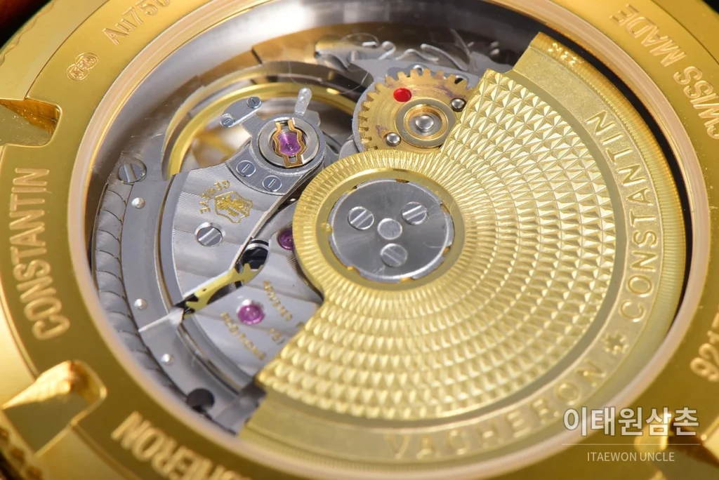 바쉐론콘스탄틴 트래디셔널 18K 옐로우골드 실버다이얼 오토매틱 40mm