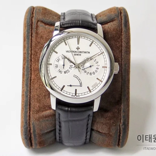바쉐론콘스탄틴 트래디셔널 파워리저브 데이 데이트 오토매틱 39.5mm 바쉐론콘스탄틴 트래디셔널 파워리저브 데이 데이트 오토매틱 39.5mm